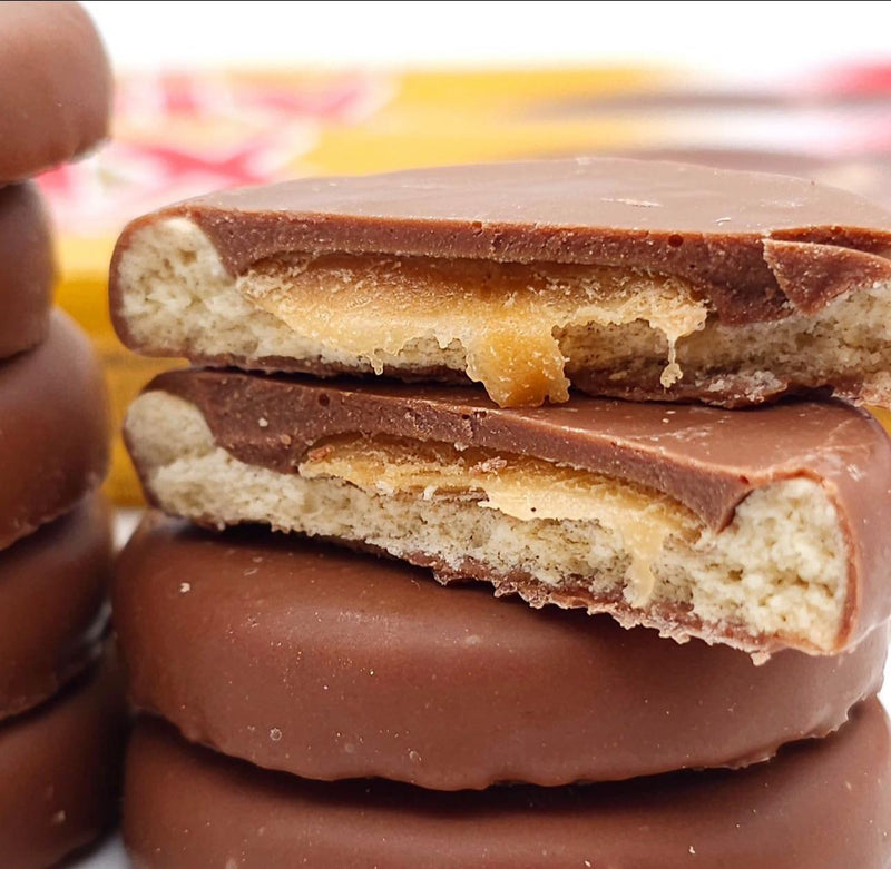 TWIX secret centre biscuits