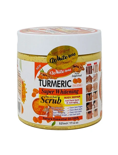 Turmeric super whitening scrub