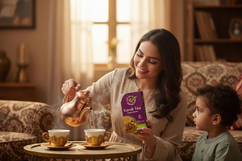 Karak Tea Cardamom Unsweetened -  كرك بالهيل غير محلّى