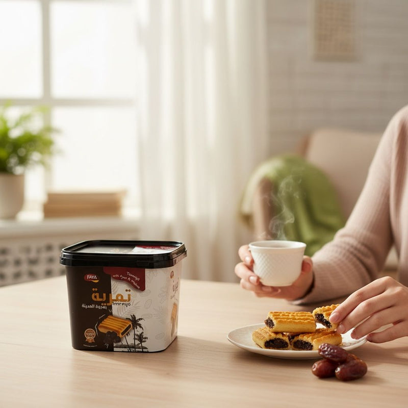 Date Biscuits with Almadinah Ajwah 400g-  تمرية بعجوة المدينة