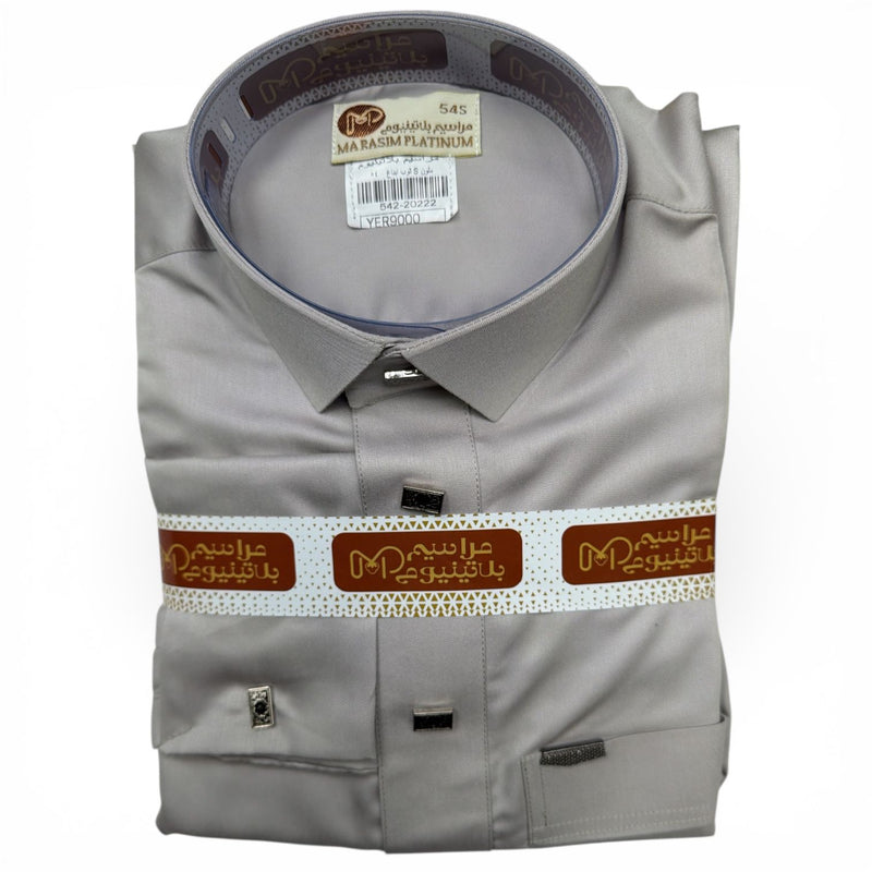 Marasim Platinum Silveroff 542-  ثوب مراسيم بلاتينوم