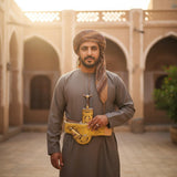 Golden Yemeni Janbiyah YE4001- جنبية ذهبي