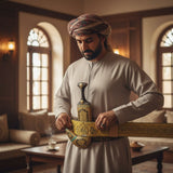 Golden Yemeni Janbiyah H60- جنبية ذهبيه