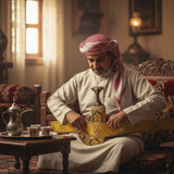 Golden Yemeni Janbiyah Ye40026 - جنبية ذهبي