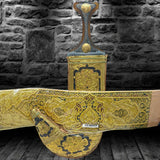 Golden Yemeni Janbiyah YE40009- جنبية ذهبي