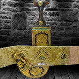 Golden Yemeni Janbiyah YE40006- جنبية ذهبي
