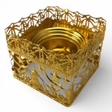 Gold mabkhara  IN099- مبخرة لون ذهبي