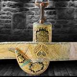 Golden Yemeni Janbiyah Ye40026 - جنبية ذهبي