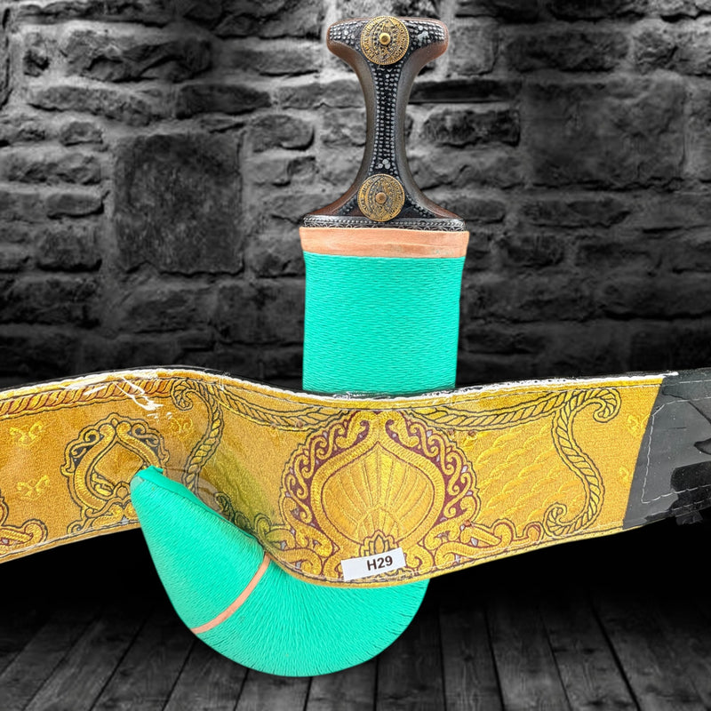 Traditional Yemeni Janbiyah  -  H29-   جنبية يمنية تقليدية