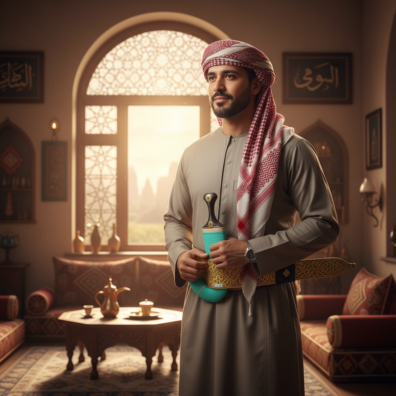 Traditional Yemeni Janbiyah  -H31- جنبية يمنية تقليدية