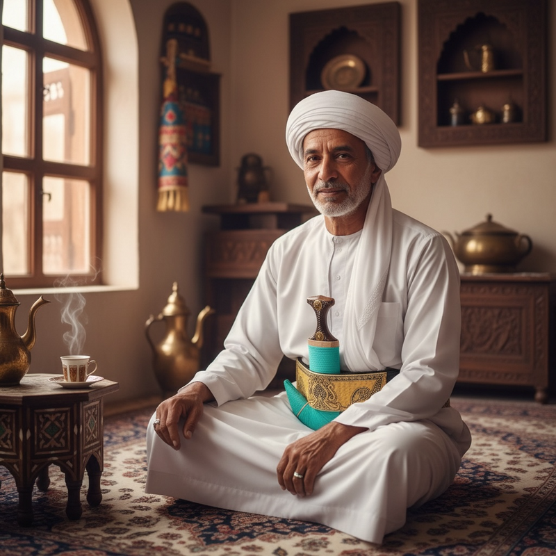 Traditional Yemeni Janbiyah  -  H30-   جنبية يمنية تقليدية