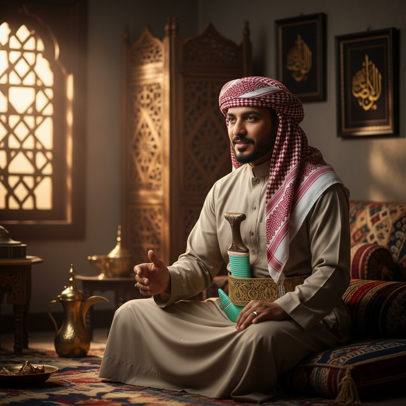 Traditional Yemeni Janbiyah  -H68- جنبية يمنية تقليدية