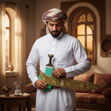 Traditional Yemeni Janbiyah  -  H02-   جنبية يمنية تقليدية