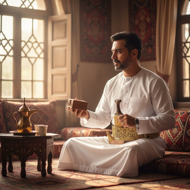 Golden Yemeni Janbiyah   H37- جنبية ذهبيه مع جلد