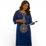 Embroidered Jalabiah JA500 -1 Piece - جلابية مطرزة