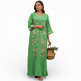 Embroidered Jalabiah  JA600- جلابية مطرزة