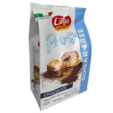 Lago Party Wafers, Chocolate  - Sugar Free - لاجو ويفر بدون سكر