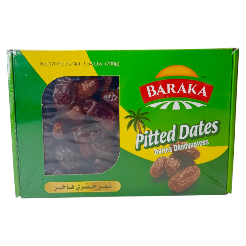 Baraka Pitted Dates 1.54 lb - تمر خضري فاخر البركة