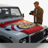 Yemeni Car Hood Cover -  تلبيسة العلم اليمني غطاء السيارة