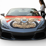 Yemeni Car Hood Cover -  تلبيسة العلم اليمني غطاء السيارة