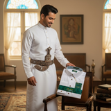 White Men’s Thobe - ثوب رجالي أبيض