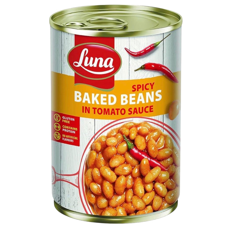 Luna Baked Beans in tomato sauce - spicy