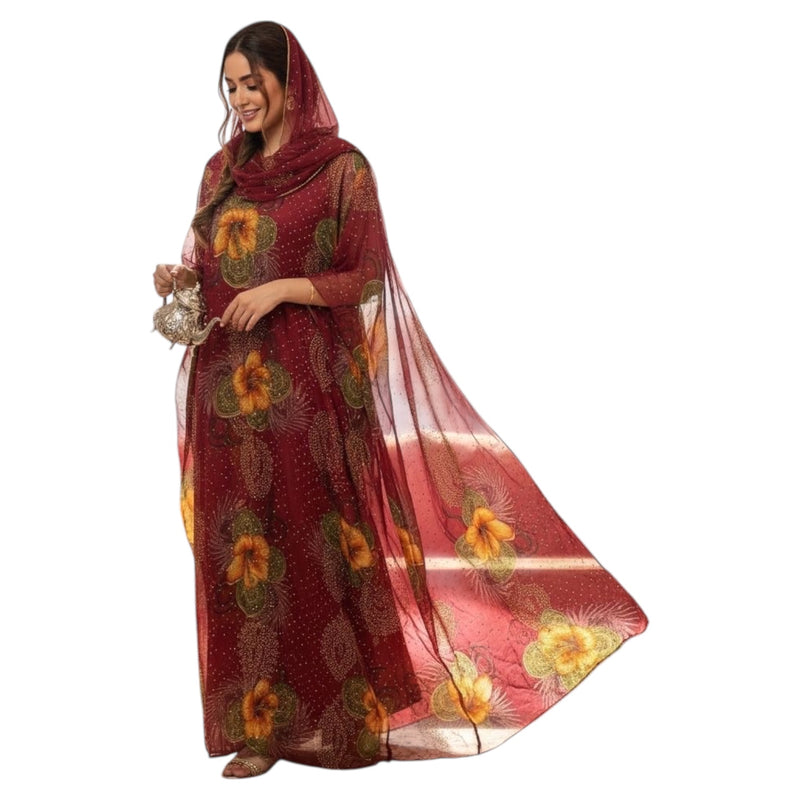 Women Dera 2 pcs- EL705 درع فاخر مطرز