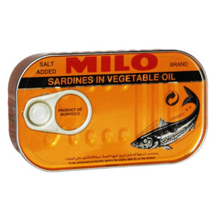 Milo Sardines in Vegetable Oil - ميلو سردين