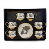 Turkish Coffee Cups Set 6 pcs  - طقم فناجين قهوة تركية