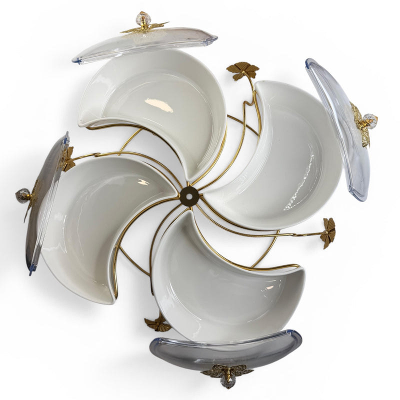 Snack dish set -  أطباق تقديم المكسرات