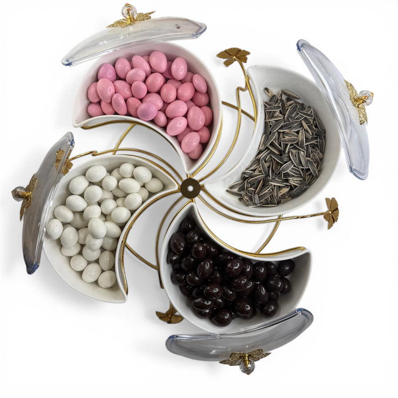 Snack dish set -  أطباق تقديم المكسرات