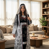 Fancy Yemeni Costume - طقم يمني فاخر - 4 قطع