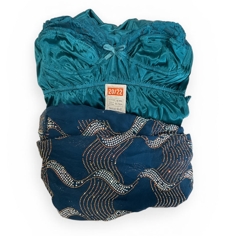 Women Dera 2 pcs- RA1328 درع فاخر مطرز