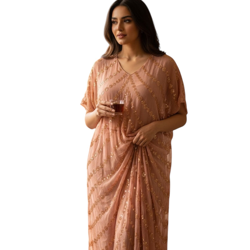 Women Dera 2 pcs- RA1327 درع فاخر مطرز