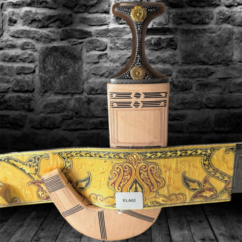Traditional Yemeni Janbiyah -ELA02- جنبية يمنية تقليدية