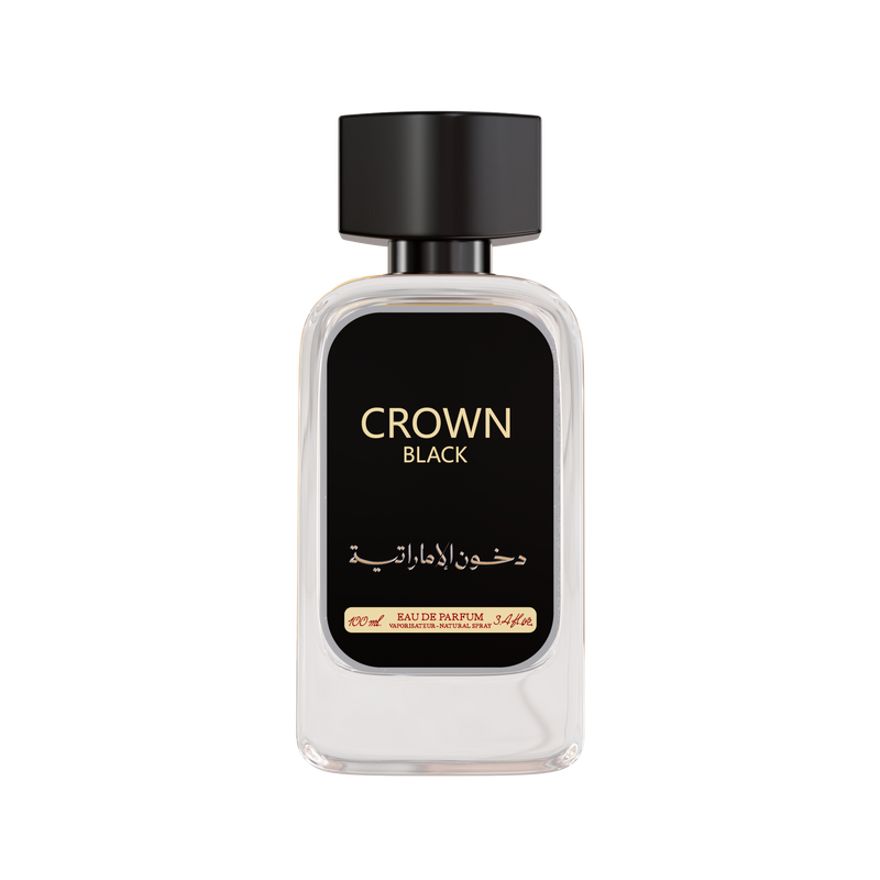 CROWN BLACK EAU DE PARFUM  - 100 ml -  عطر كراون بلاك - دخون الإماراتية