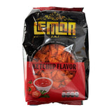 Lemar crispy corn cone ketchup flavor -400 G- لمار طرابيش مقرمشة بنكهة الكاتشب