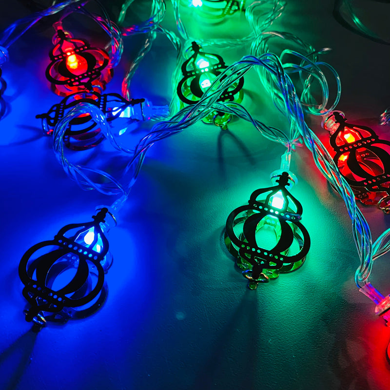 Mini Led Light Lantern Ramadan Decoration-Rmd71- زينة رمضان ضوئية