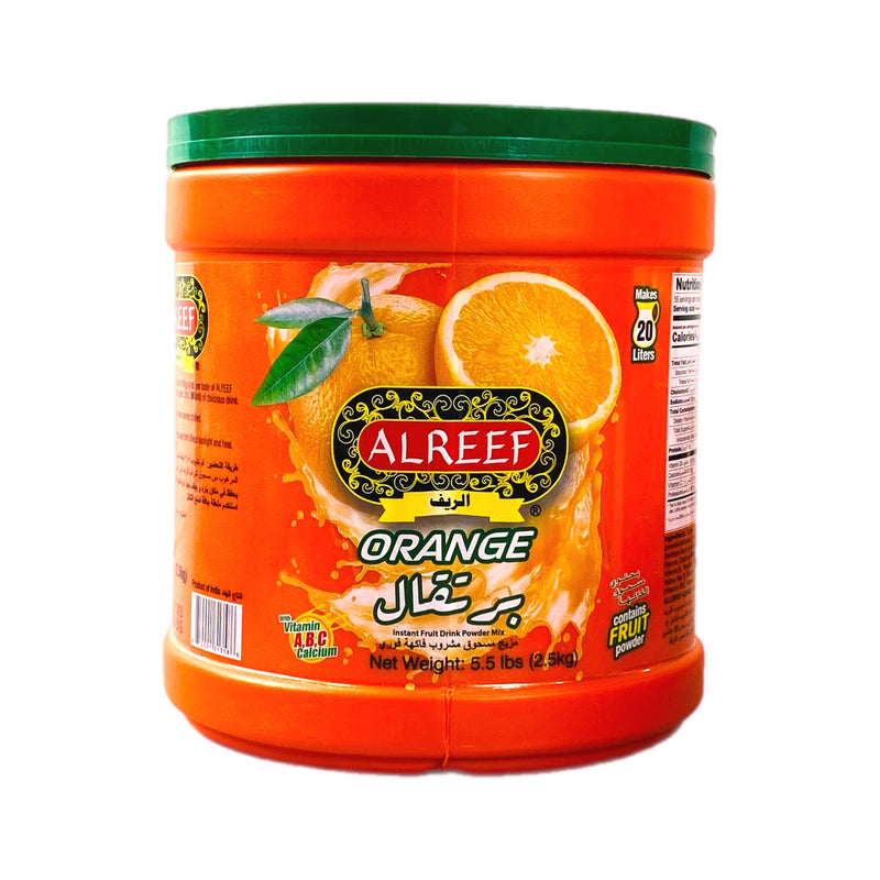 Alreef Orange Drink Powder 2.5kg- بودرة شراب الريف