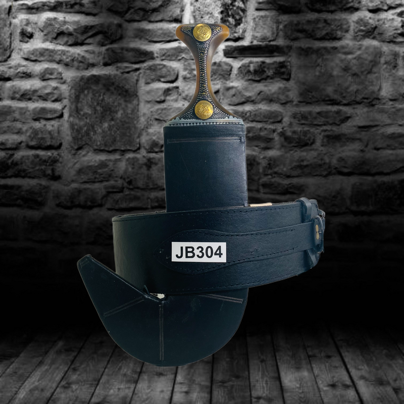 Leather Janbiyah Saifani Style -Jb304-