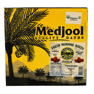 Organic Large Deluxe Medjool Dates -5 lb - تمر المجهول الفاخر