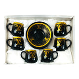 Turkish Coffee Cups Set 12 pcs - K12 - طقم فناجين قهوة تركية