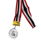 Silver Medal Yemeni Soccer - ميدالية فضية لكرة القدم بعلم اليمن