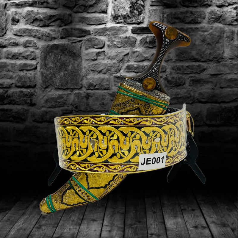 Golden Janbiyah Saifani Style -Je001-