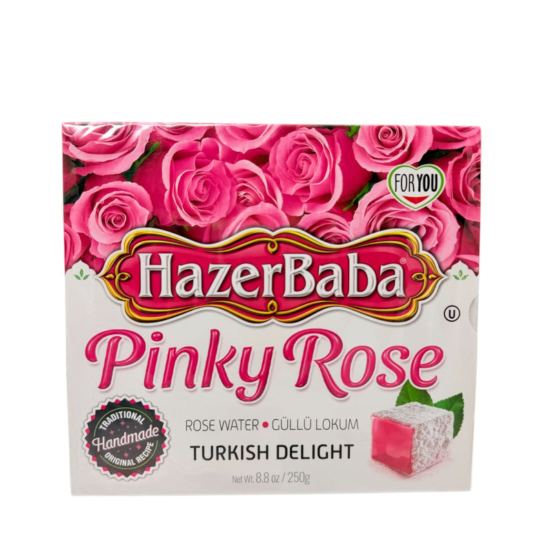Hazerbaba- Pinky Rose Turkish Delight 250g