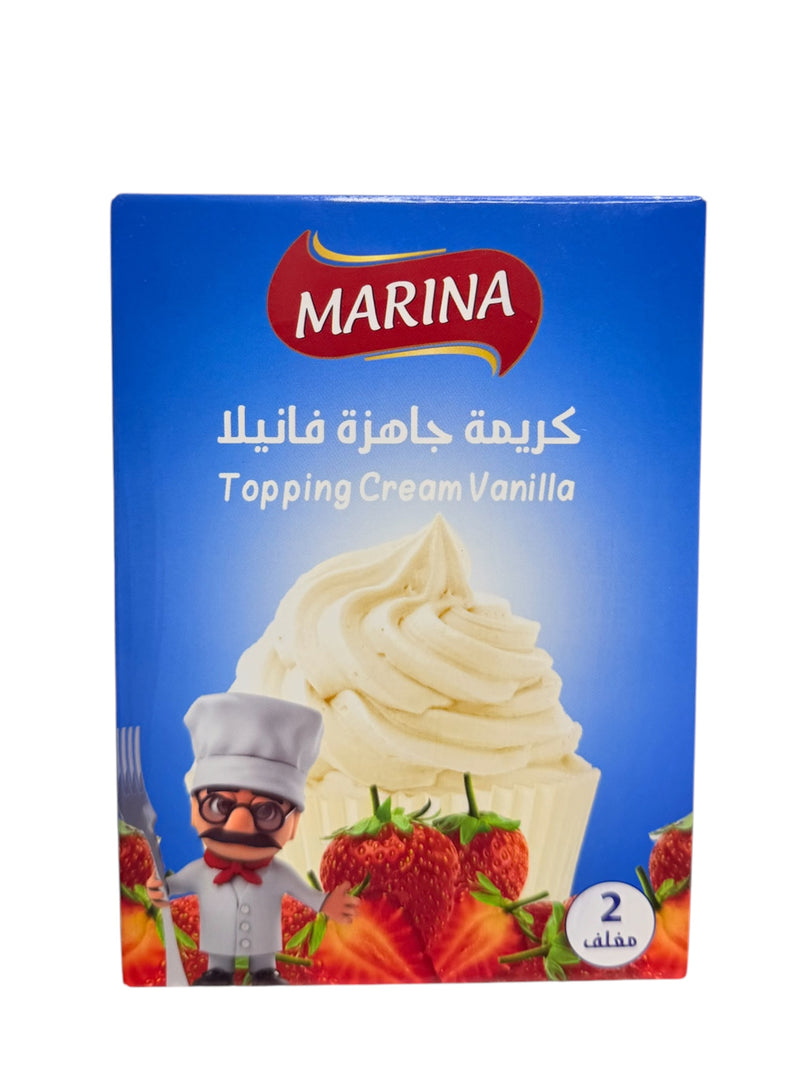 Marina - Topping Cream Vanilla