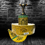 Golden Janbiyah Saifani Style -YE26- جنبية ستايل صيفاني ذهبي