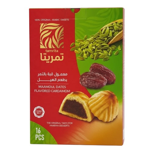 Tamrita Maamoul Dates Flavored Cardamom 320g 16 PCS