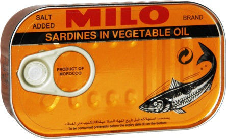 Milo Sardines In Vegetable Oil - Grocery