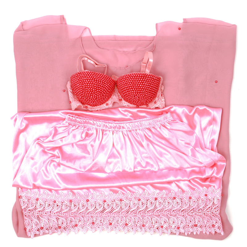 Women Dera -3 Pieces - We038 Bra Size: 32